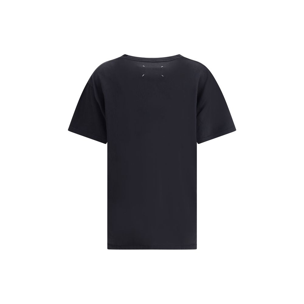 Black Cotton T-Shirt