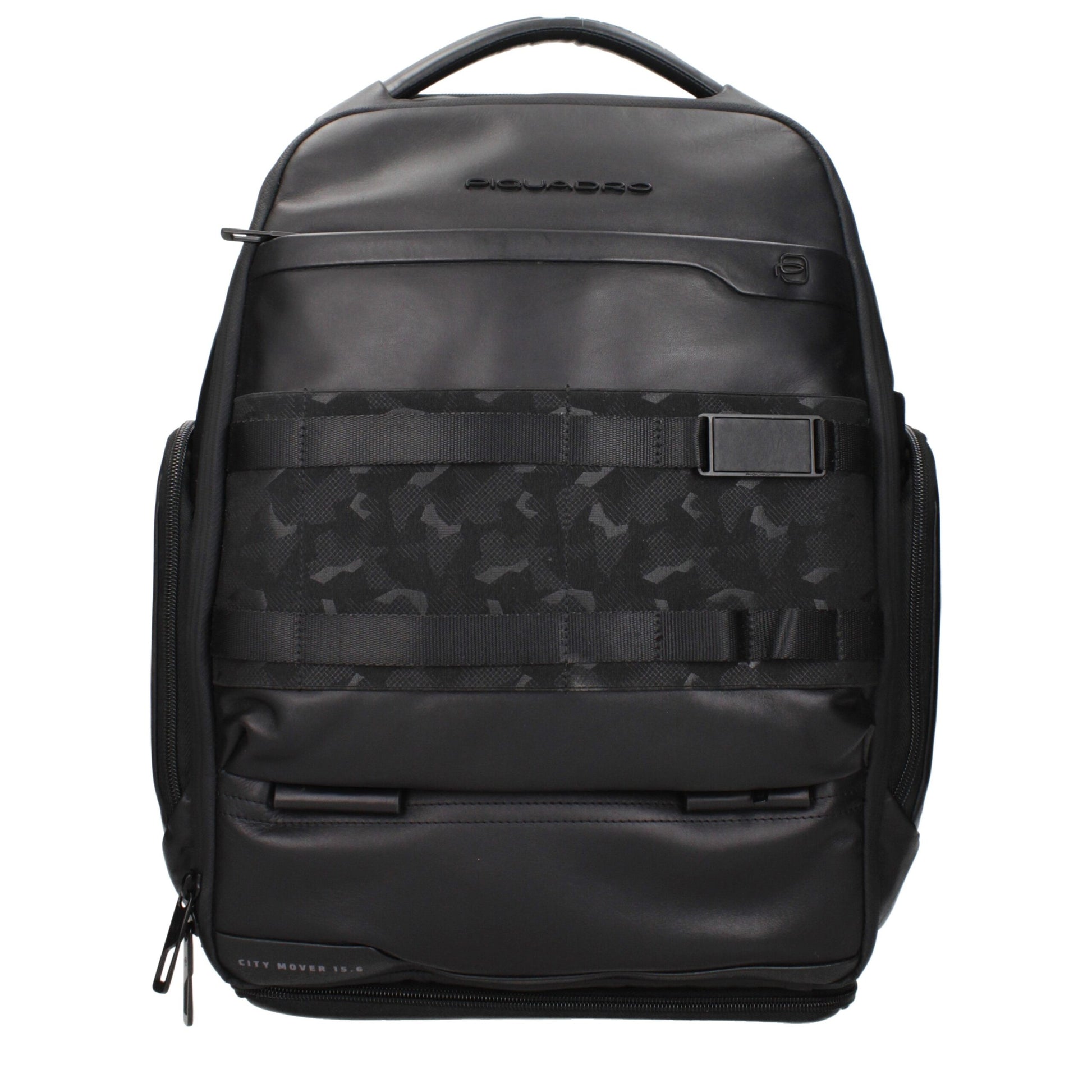 Black Leather Backpack