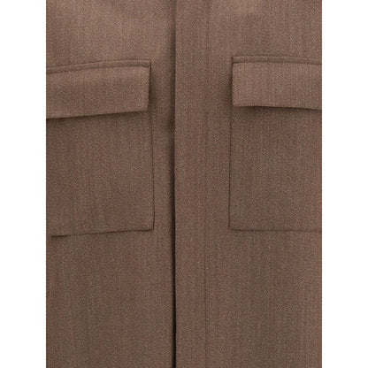 Brown Wool Coat