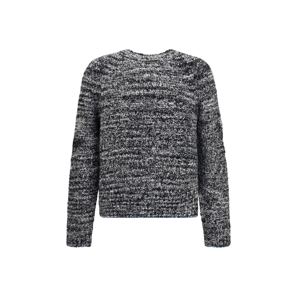 Gray Recycled Polyamide Sweatshirt
