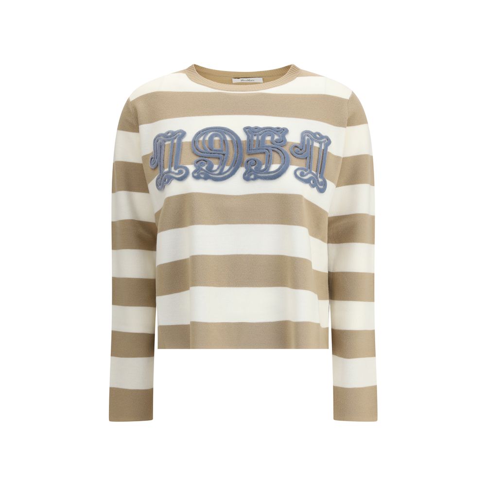 Beige Fleece Wool Sweatshirt