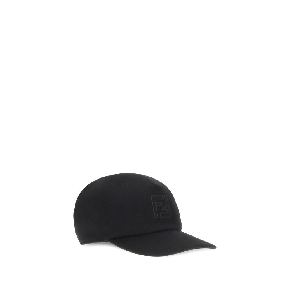 Black Wool Cap (Baseball Hat)