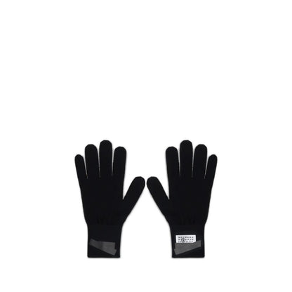 Black Wool Gloves