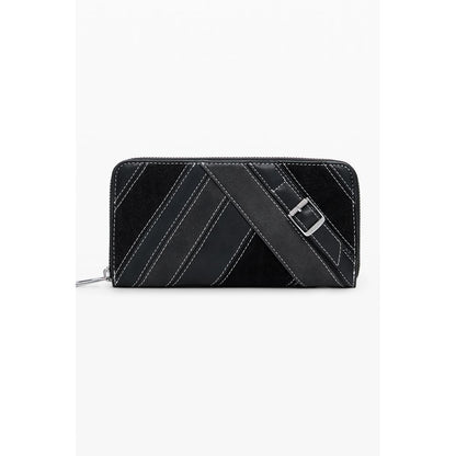 Black Polyethylene Women Wallet
