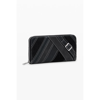 Black Polyethylene Women Wallet