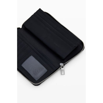 Black Polyethylene Women Wallet
