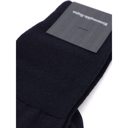 Blue Wool Socks