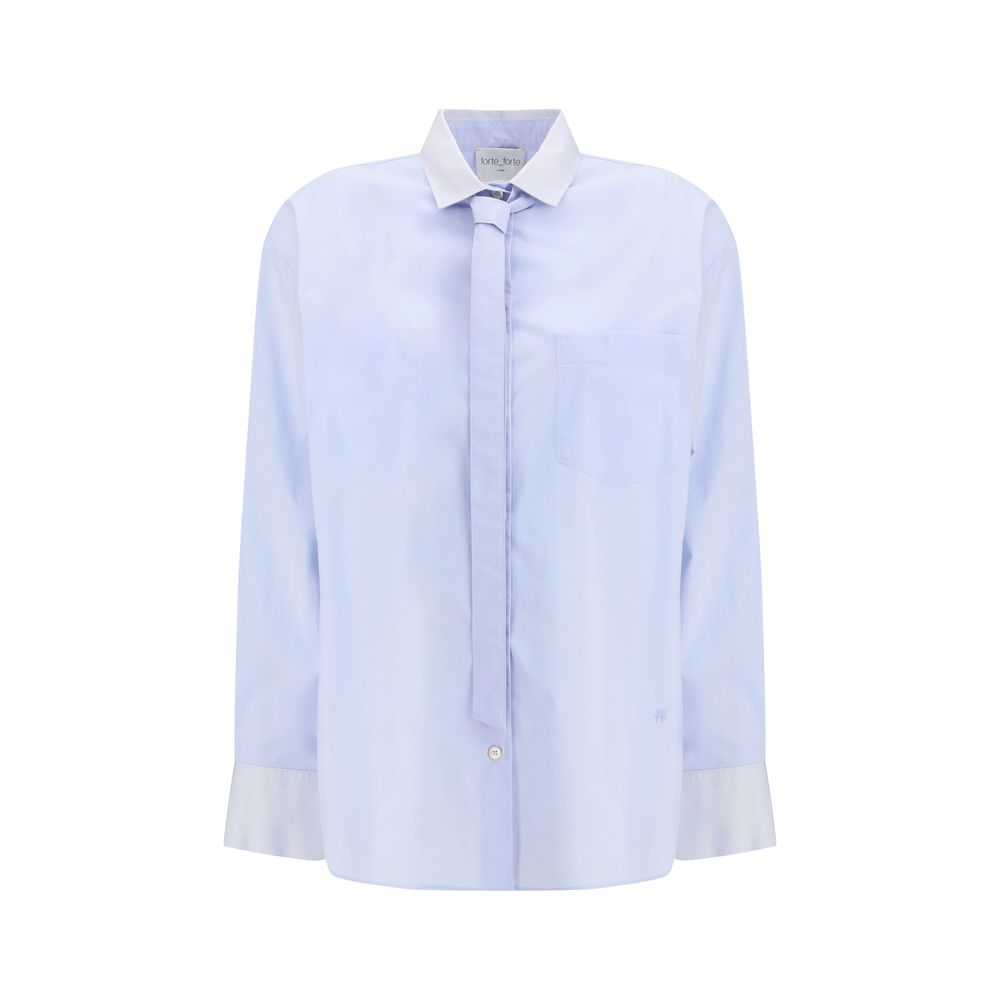 Light Blue Cotton Dress Shirt