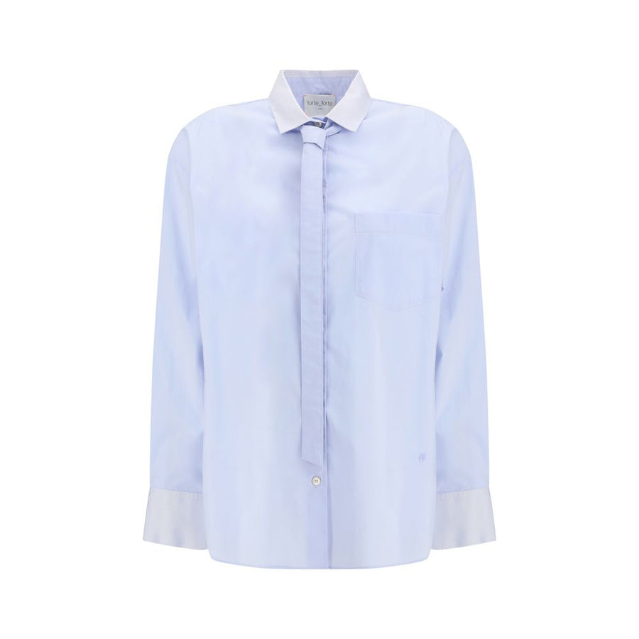 Light Blue Cotton Dress Shirt