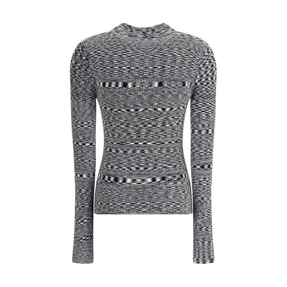 Black Viscose Polo Shirt