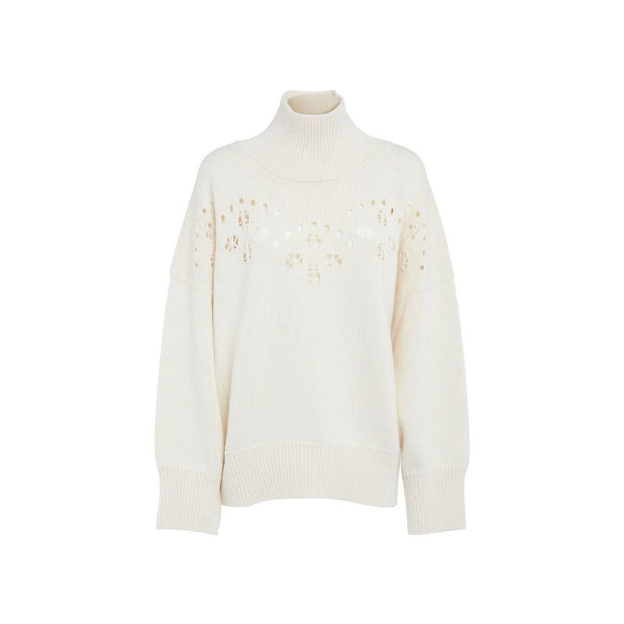 White Wool Sweater