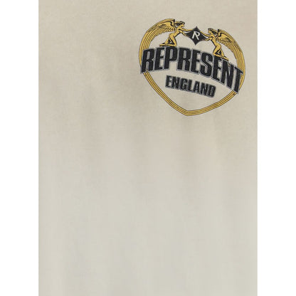 Cream Cotton T-Shirt