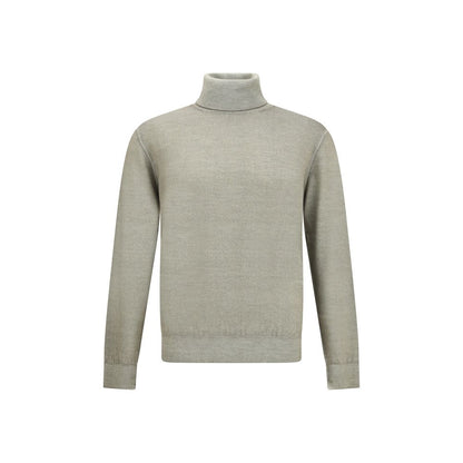 Green Wool Turtleneck
