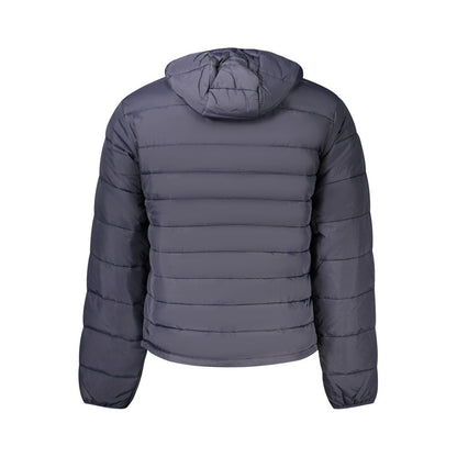 Blue Polyamide Men's Jacket