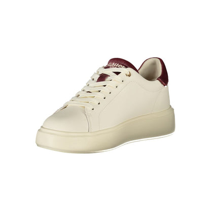 White Leather Women Sneaker