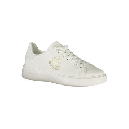 White Leather Men Sneaker