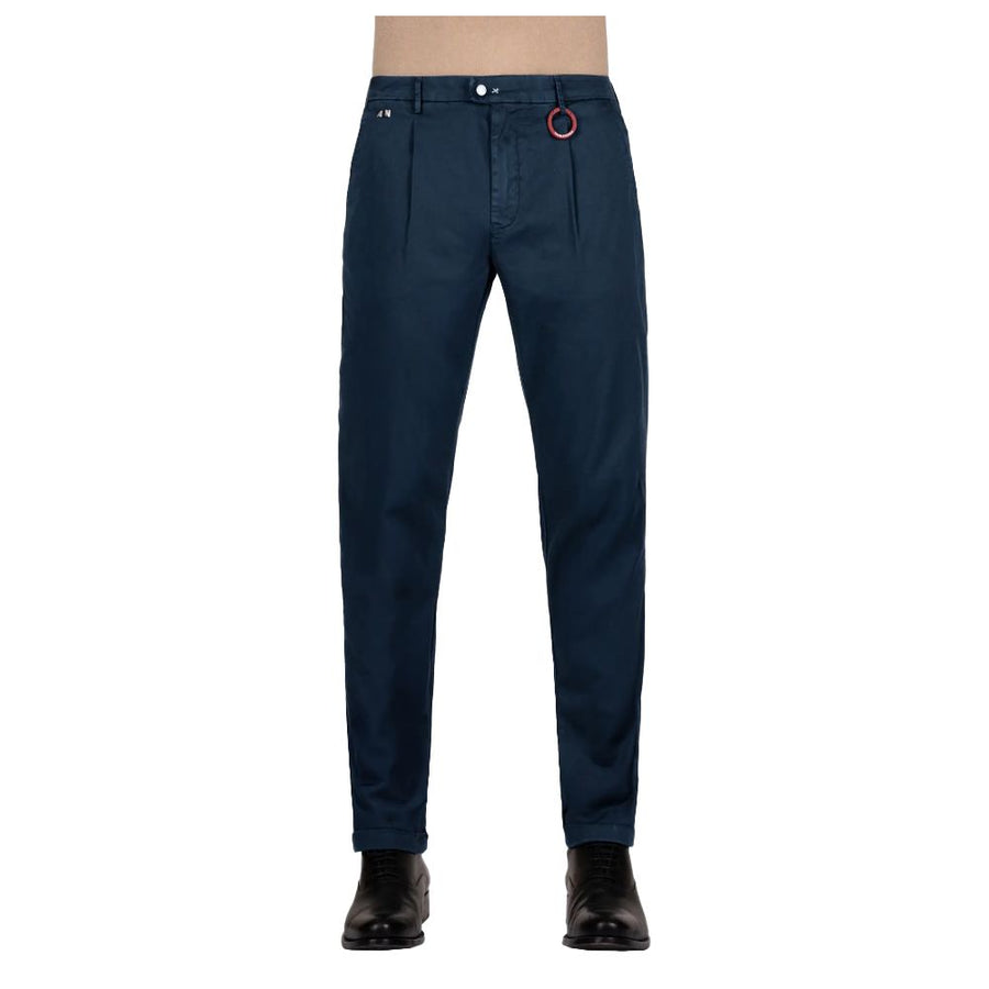 Blue Cotton Pant
