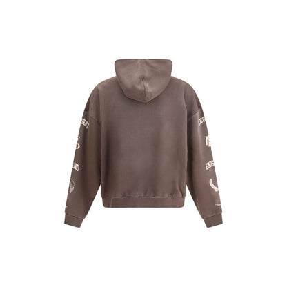 Brown Cotton Sweatshirt