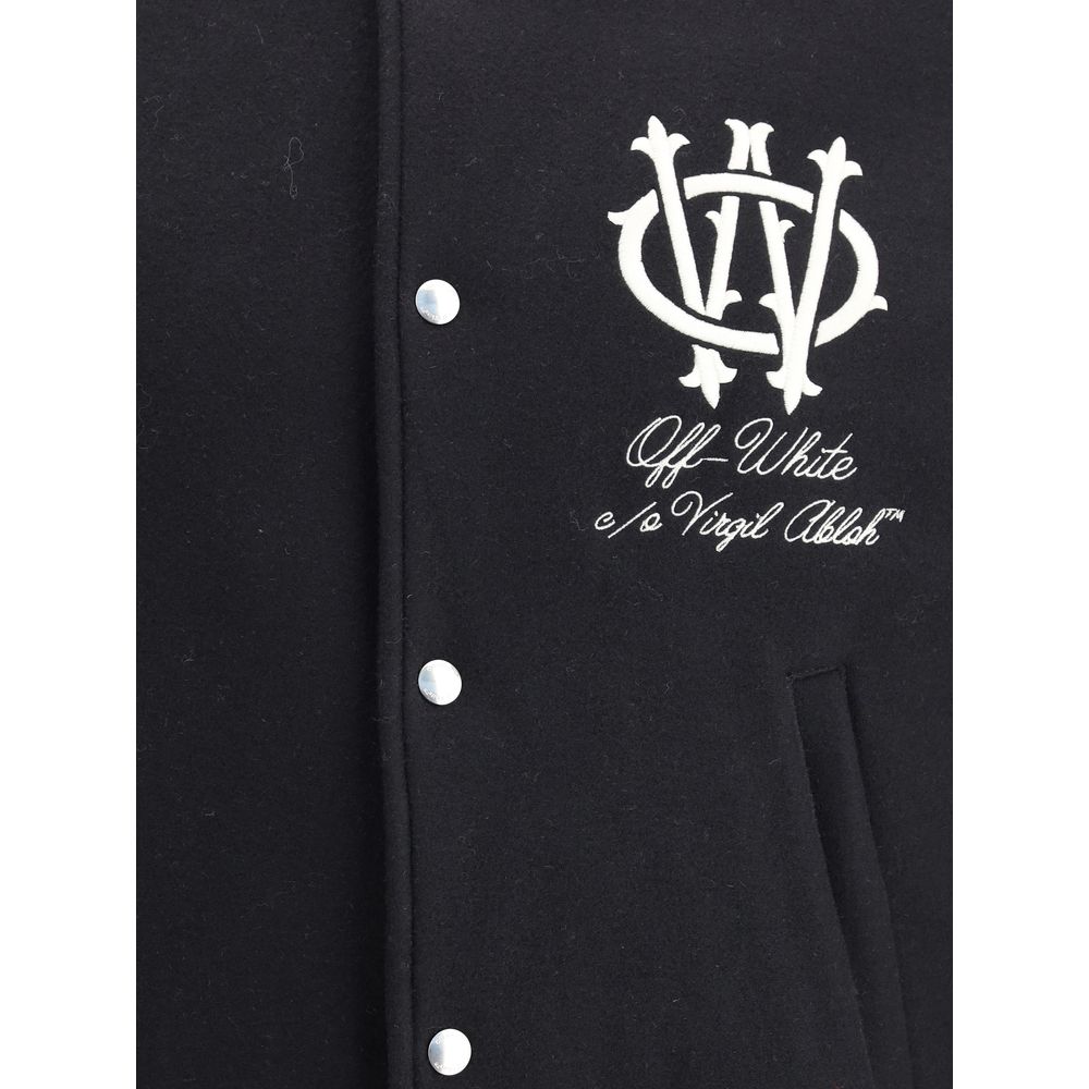 Black Fleece Wool Jackets And Coat