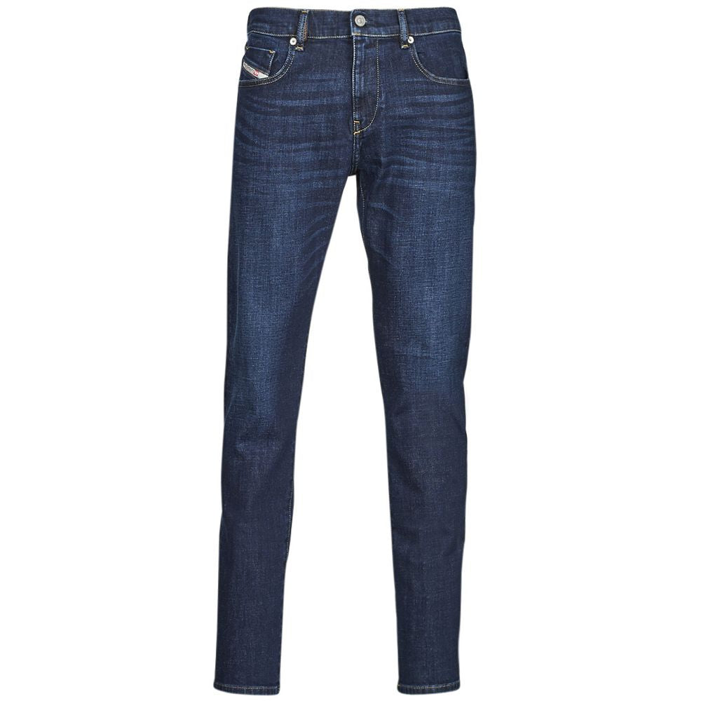 Blue Cotton Jeans Denim