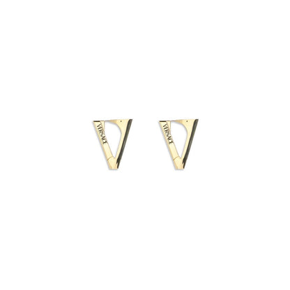Gold Metal Earrings