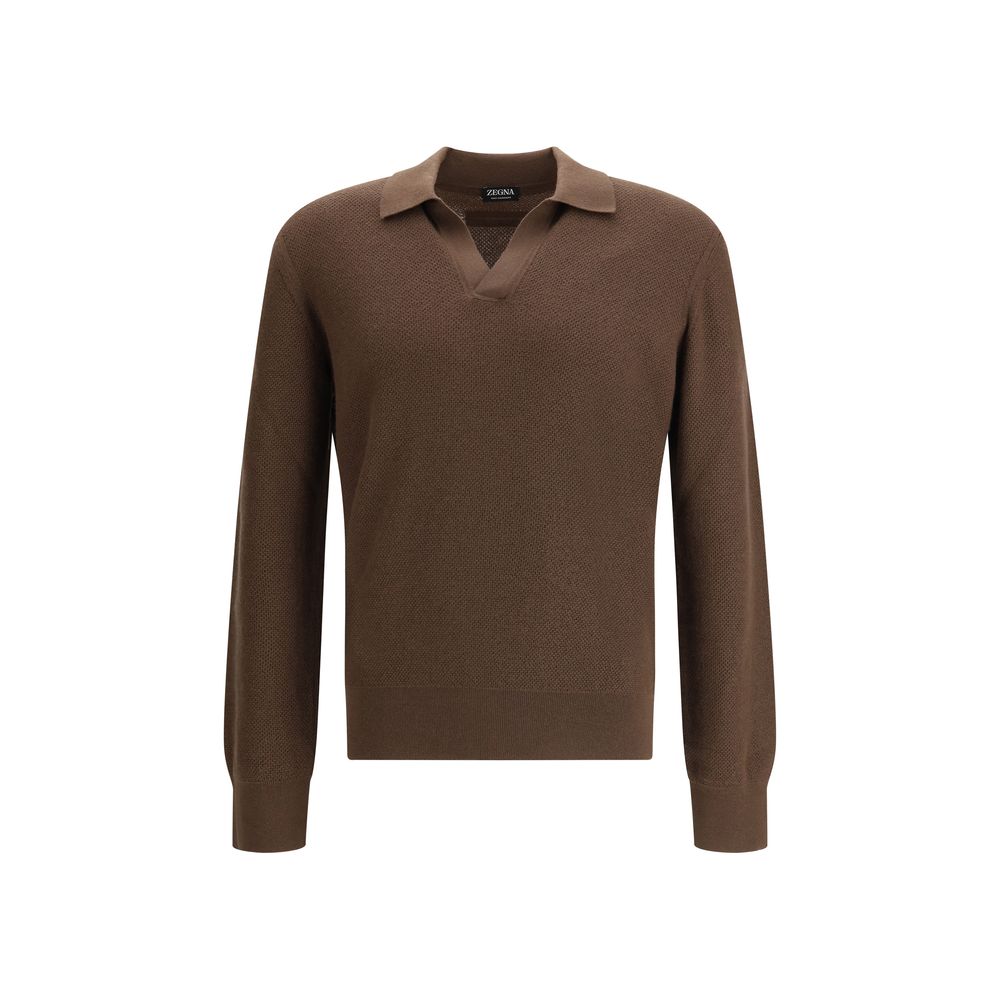Brown Cashmere Shirt