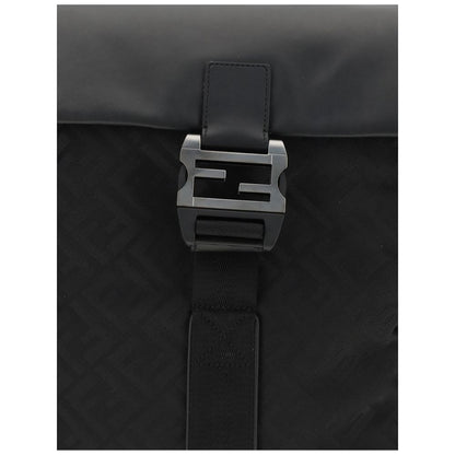 Black Nylon Shoulder Bag