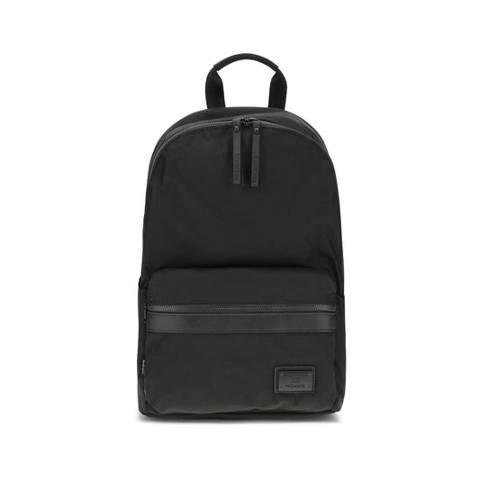 Black Nylon Backpack