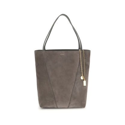 Gray Calf Leather Bos Taurus Shoulder Bag