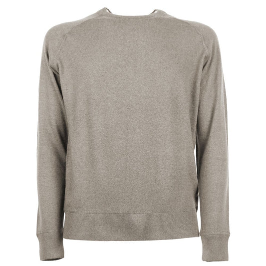 Beige Cashmere Men Sweater