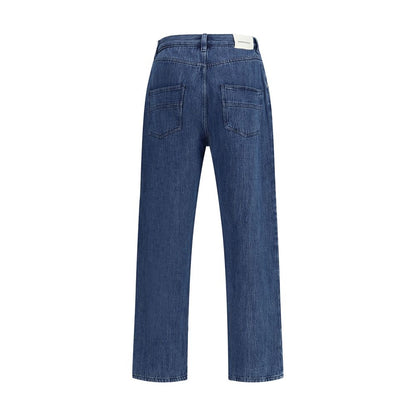 Blue Cotton Jeans Denim