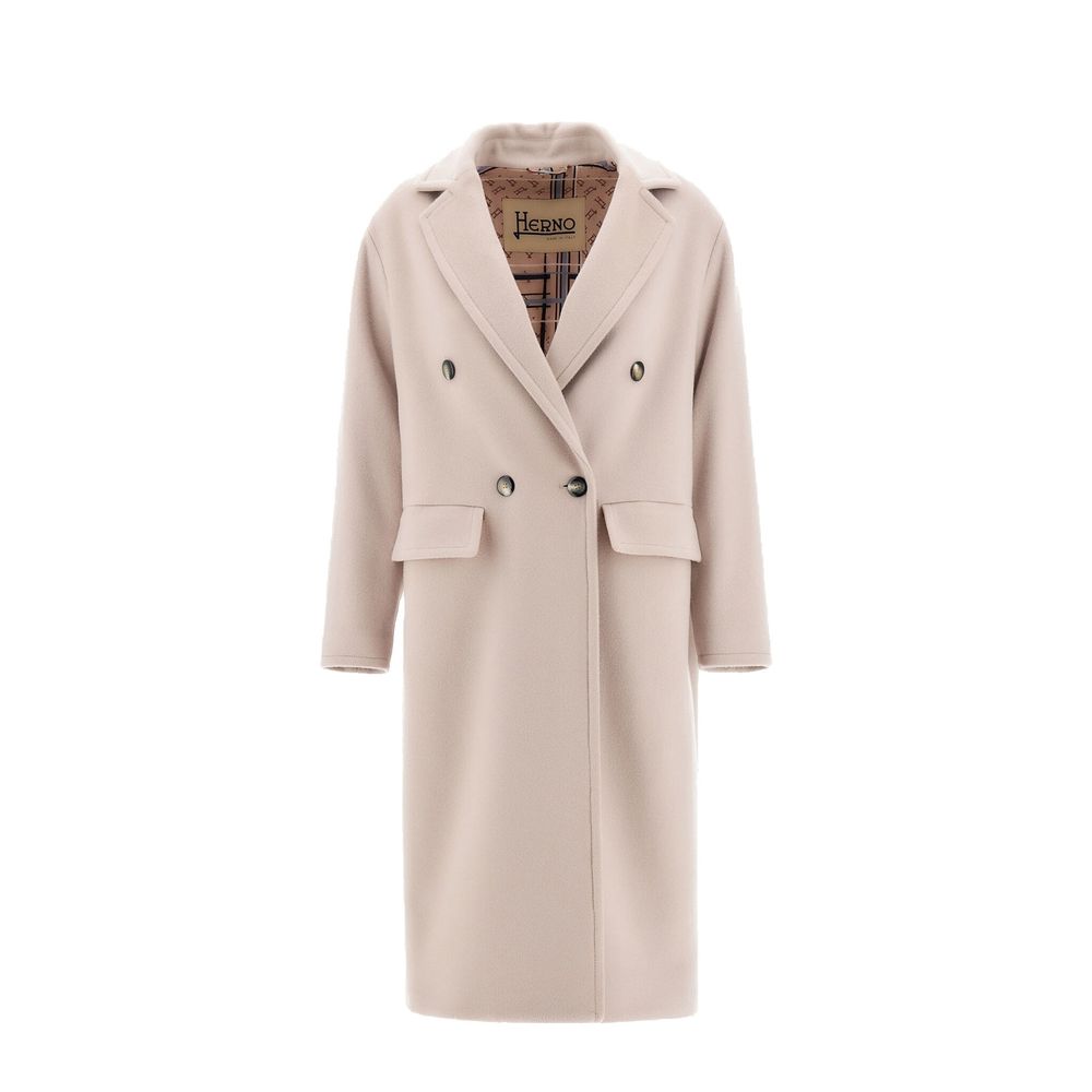 Beige Wool Coat