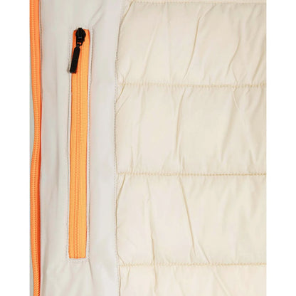 White Polyester Jackets & Coat