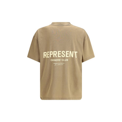 Brown Cotton T-Shirt