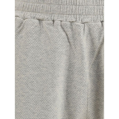 Cream Cotton Bermuda Shorts