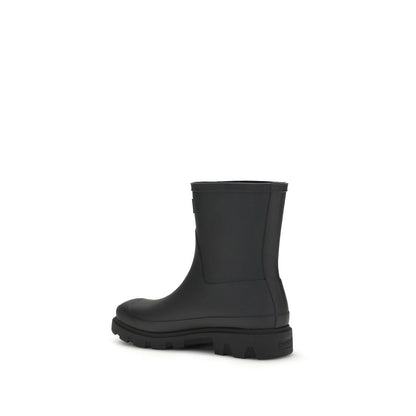 Black Rubber Rain Boots