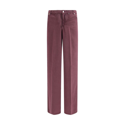 Multicolor Tencel Relaxed Fit Jeans