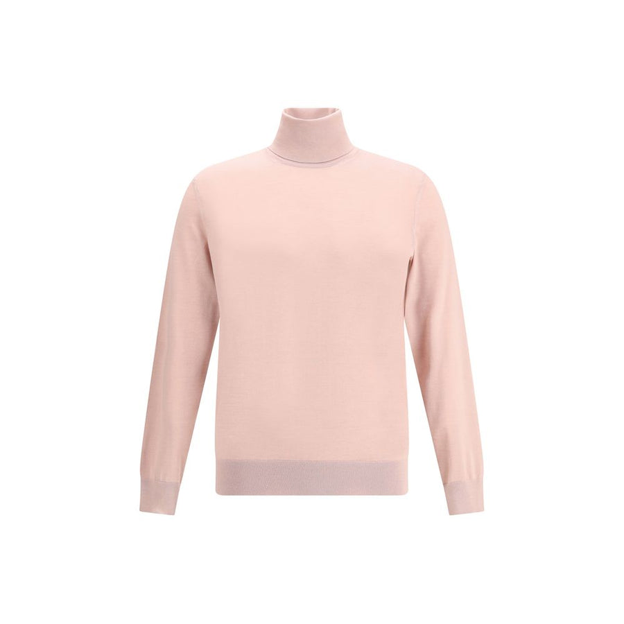 Multicolor Cashmere Turtleneck
