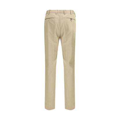 Bicolor Cotton Chino Pants