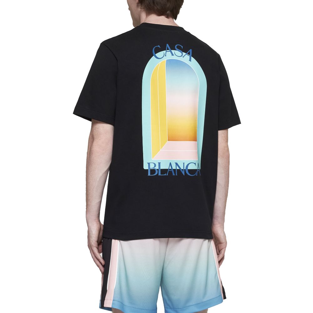 Black Cotton T-Shirt