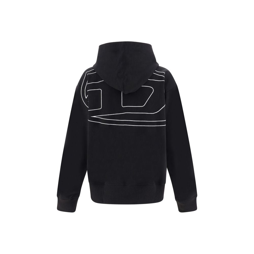 Black Elastane Sweatshirt
