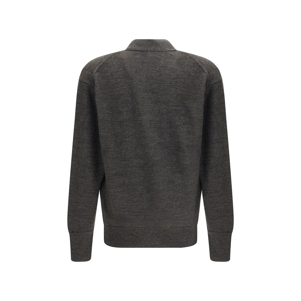 Brown Marabou Cardigan