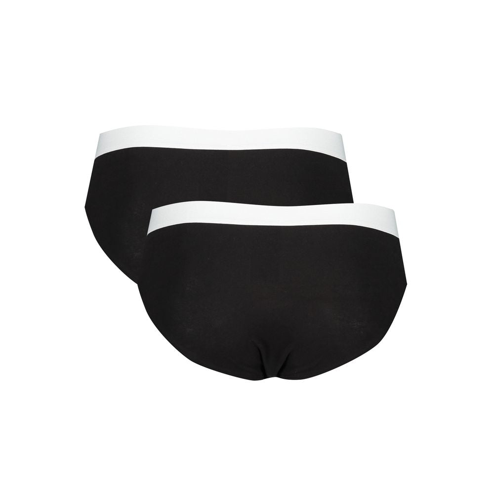 Black Cotton Underwear