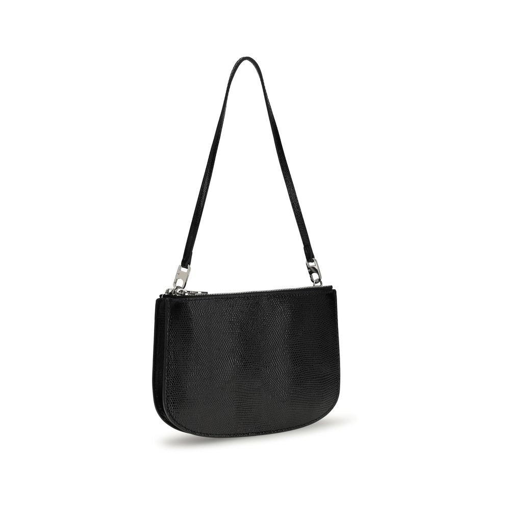 Black Calf Leather Bos Taurus Shoulder Bag