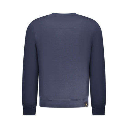 "Blu Cotton Men Sweatshirt"
