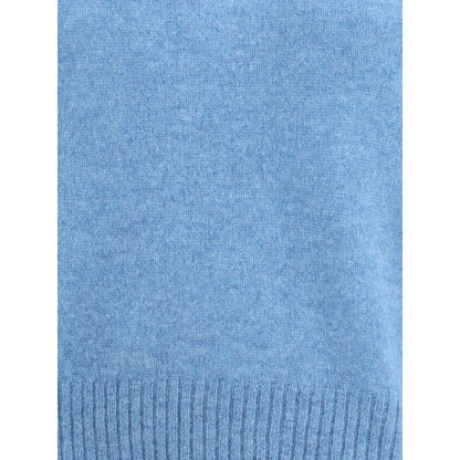 Light Blue Cashmere Sweatshirt