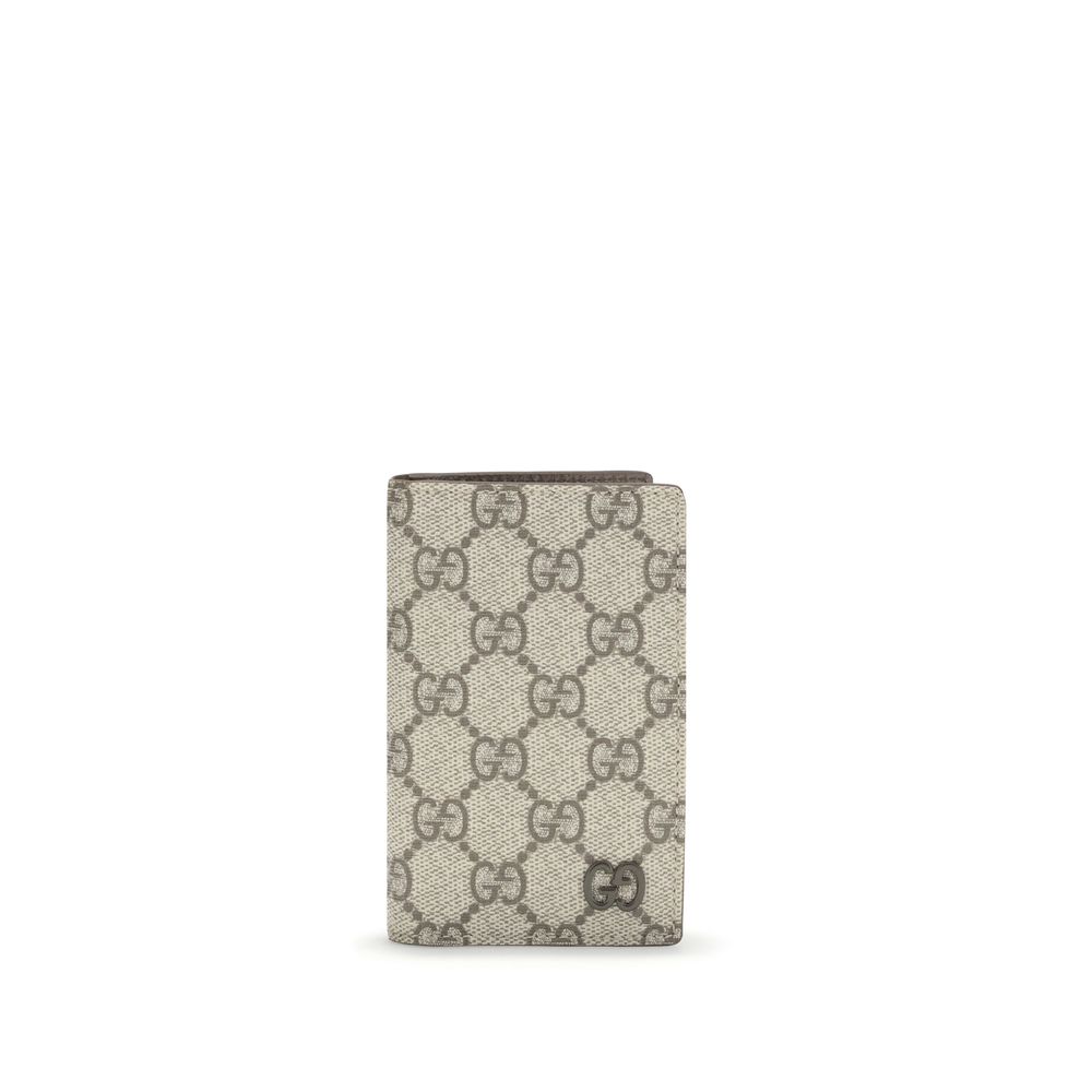 Beige Cotton Wallet