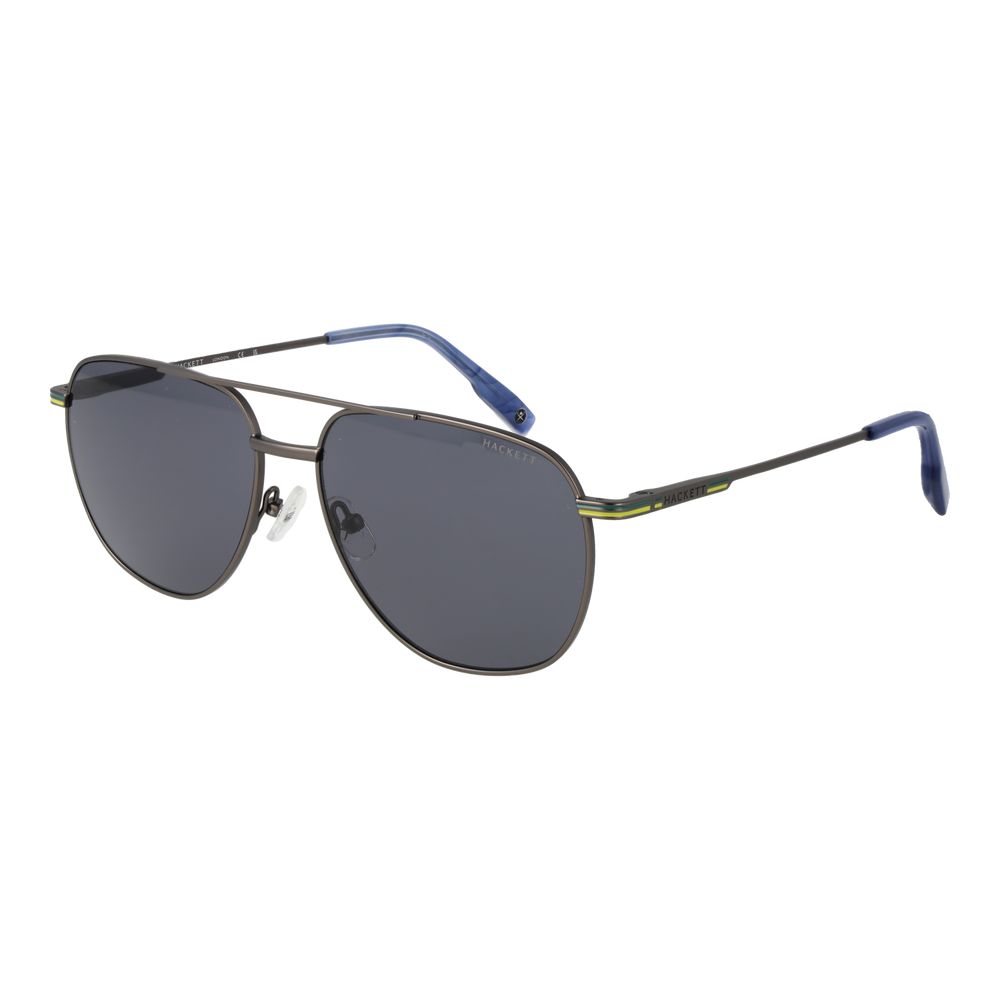 Gray Metal Sunglasses