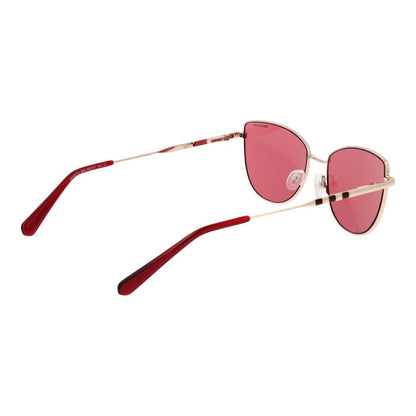 Rose Gold Metal Sunglasses