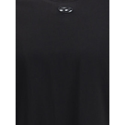 Black Cotton T-Shirt